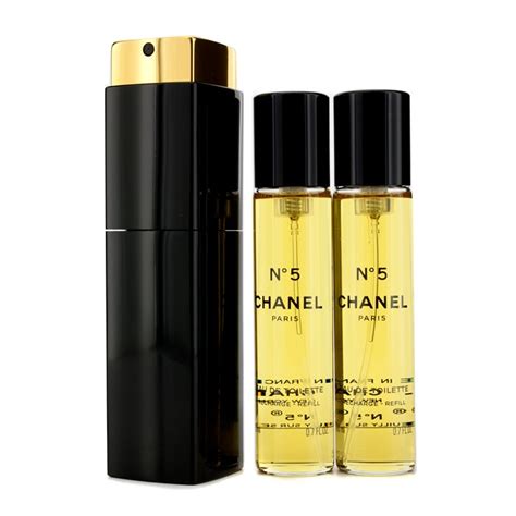 chanel no 5 edt purse spray|Chanel no 5 purse refills.